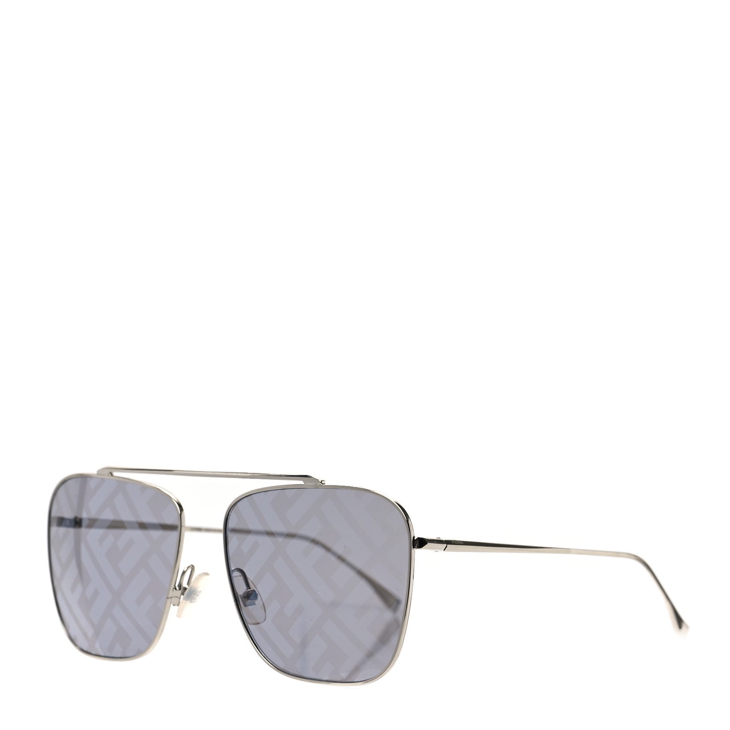 Metal Aviator Sunglasses FF0406/S Silver