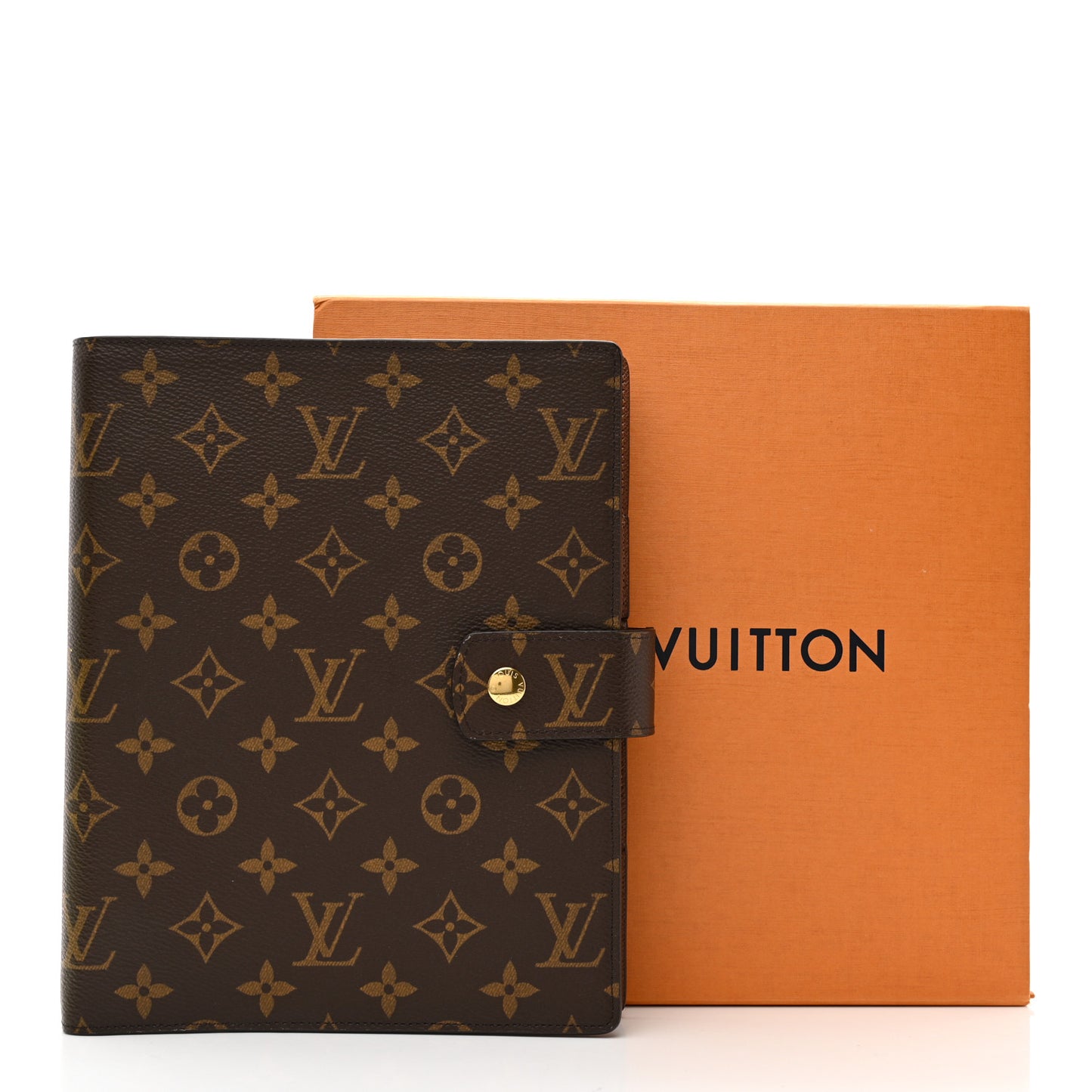Monogram Large Ring Agenda Cover
