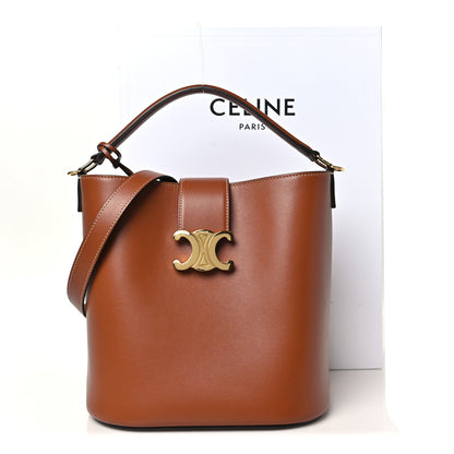Celine Smooth Calfskin Triomphe Medium Louise Bag Tan 11 of 11