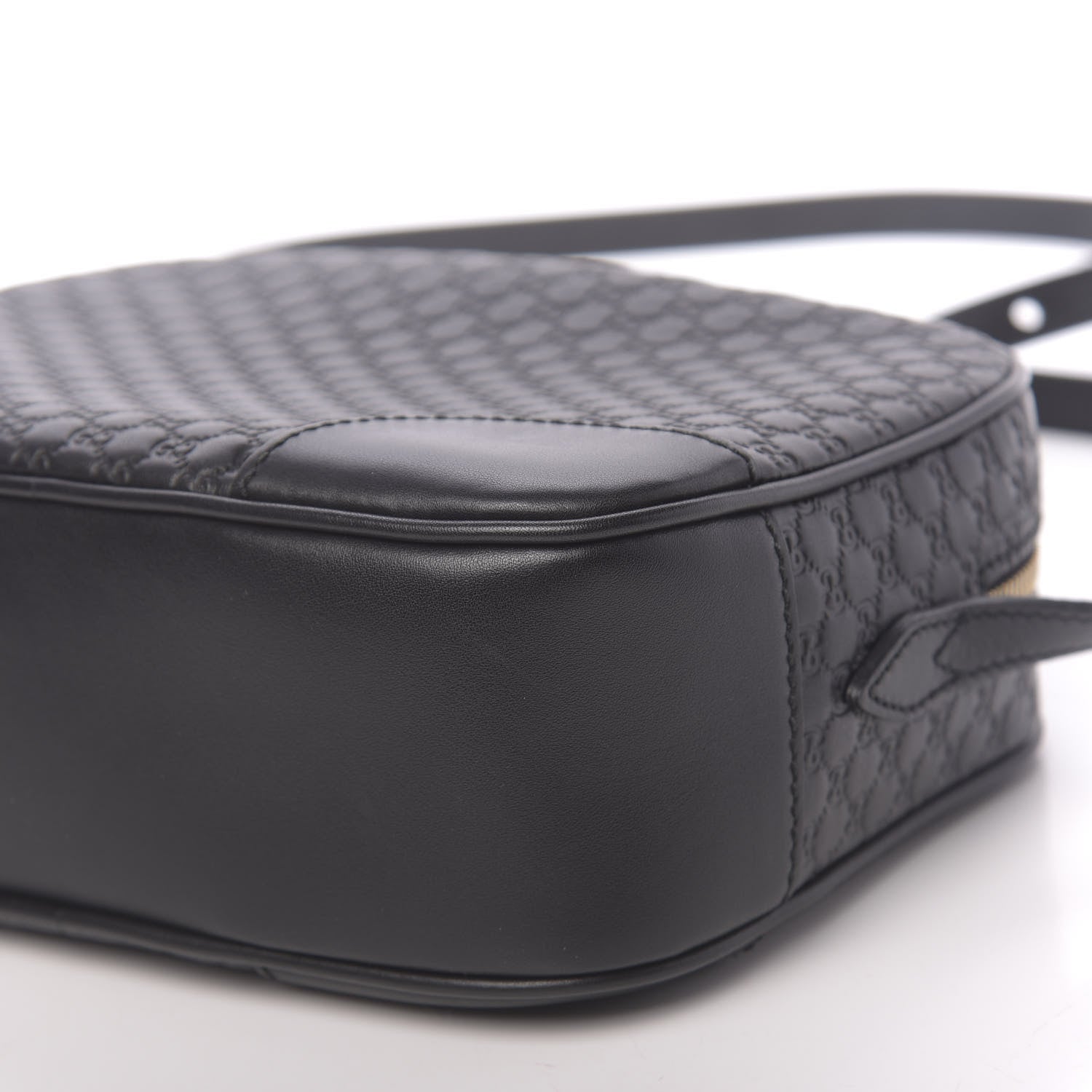 Gucci Microguccissima Mini Bree Messenger Bag Black 10 of 10