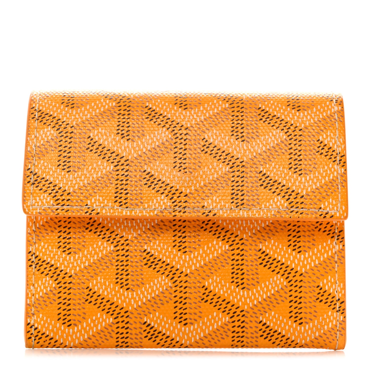 Goyard Goyardine Marigny Coin Purse Wallet Yellow 1 of 7