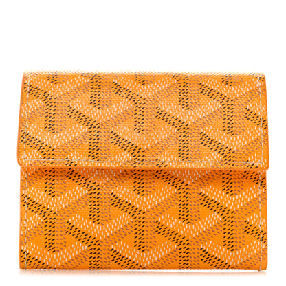 Goyard Goyardine Marigny Coin Purse Wallet Yellow 1 of 7