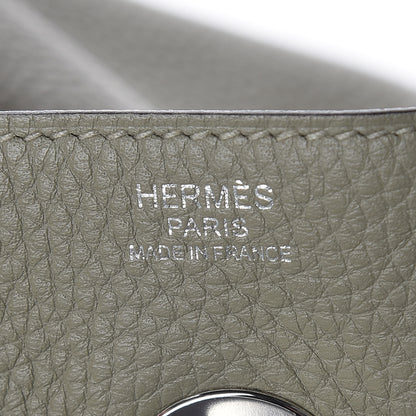 Hermes Taurillon Clemence Lindy 30 Sauge 6 of 8