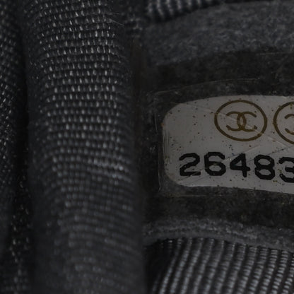 Chanel Iridescent Caviar Flat Quilted Small Coco Tassel Camera Case Grey 7 of 12