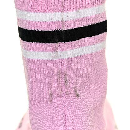 Balenciaga Technical 3D Recycled Knit Striped Womens Speed 2.0 Sneakers 39 Sweet Lilac Multicolor 8 of 8