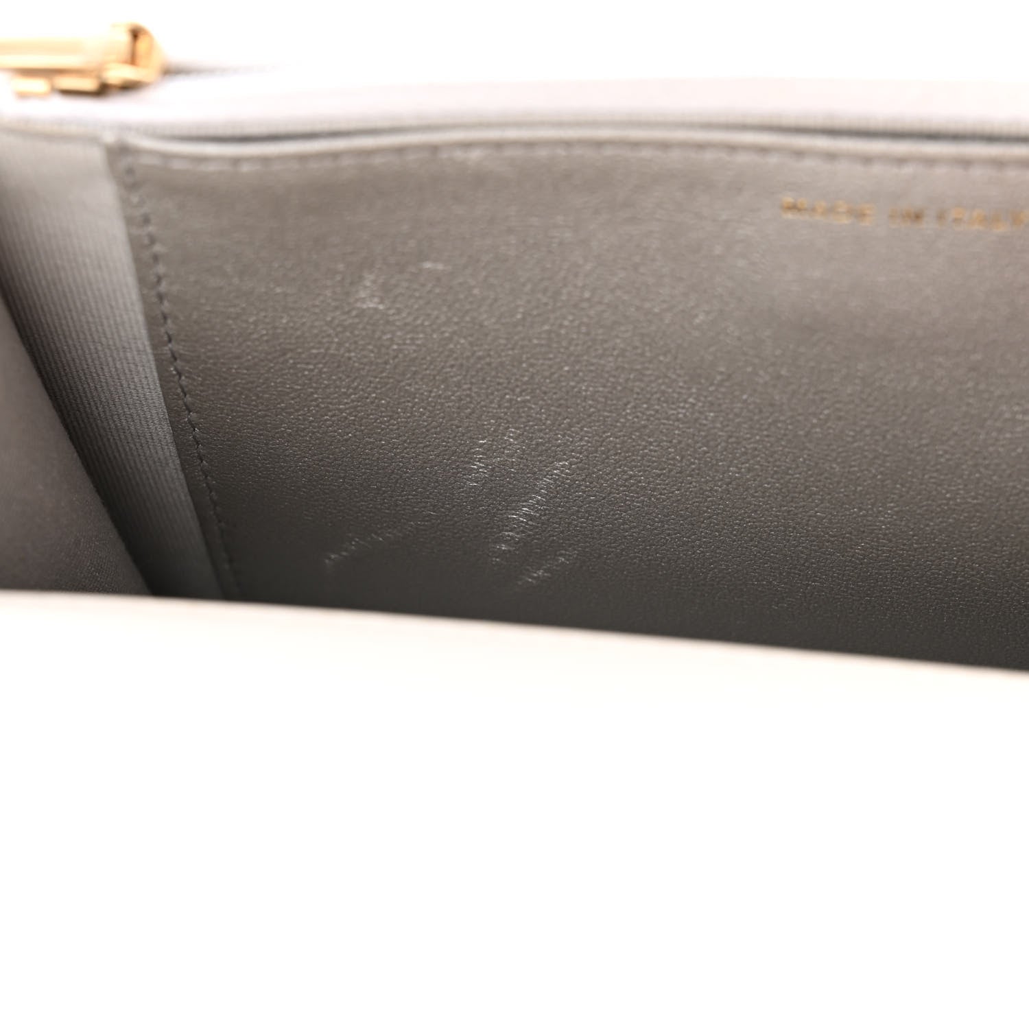 Chanel Shiny Calfskin Quilted Multicolor Top Handle Wallet On Chain WOC White 12 of 14