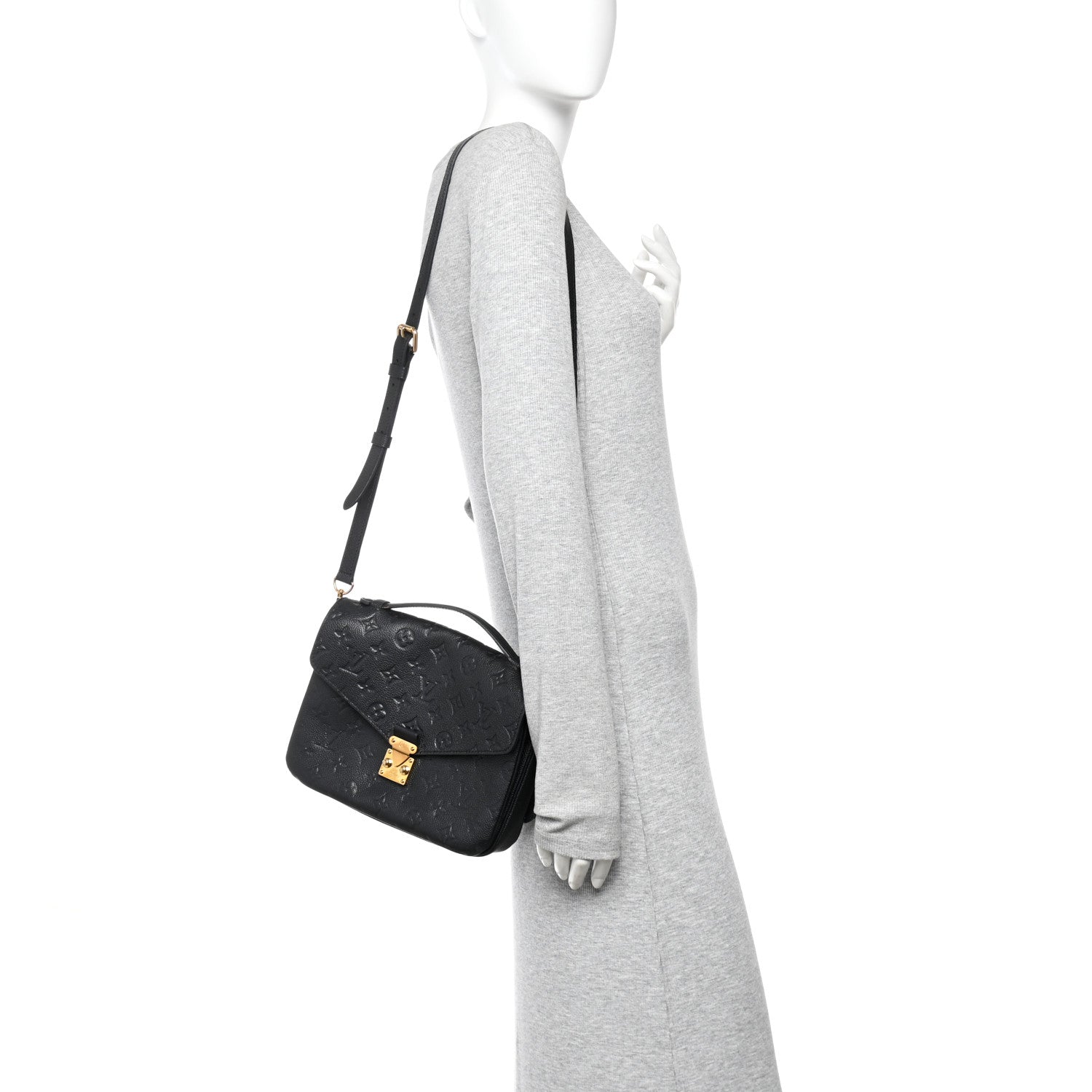 Louis Vuitton Empreinte Pochette Metis Black 2 of 11