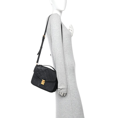 Louis Vuitton Empreinte Pochette Metis Black 2 of 11