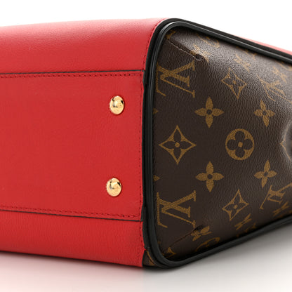 Louis Vuitton Calfskin Monogram Kimono Tote Cherry 9 of 10