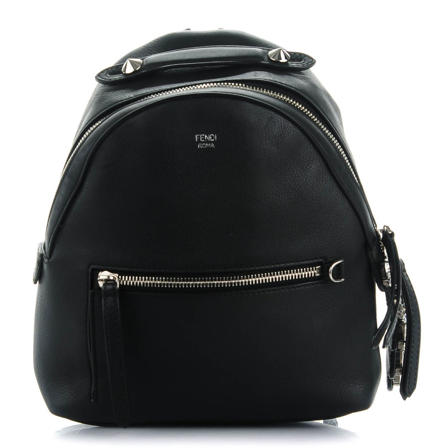 Vitello Dolce Crystal Croc Tail Mini Backpack Black