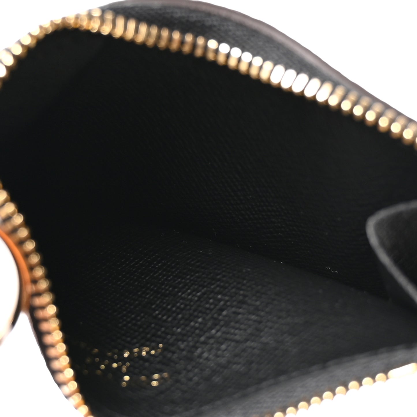 Reverse Monogram Zipped Romy Card Holder