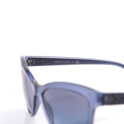 Chanel CC Cat Eye Sunglasses 5330 Blue 5 of 8