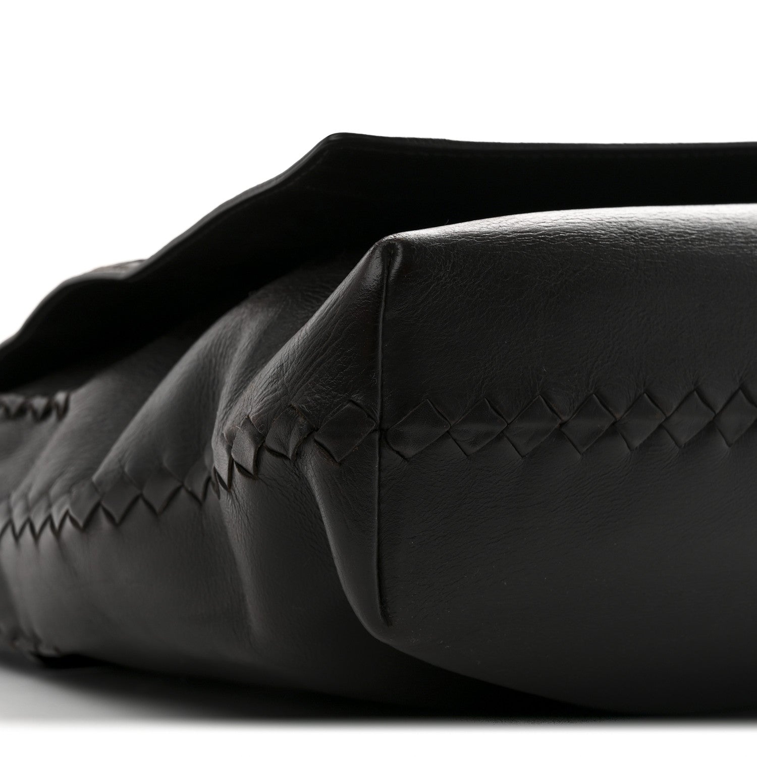 Bottega Veneta Nappa Intrecciato Messenger Bag Ebano 9 of 12