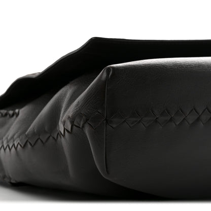 Bottega Veneta Nappa Intrecciato Messenger Bag Ebano 9 of 12