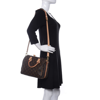 Louis Vuitton Monogram Speedy Bandouliere 25 2 of 9