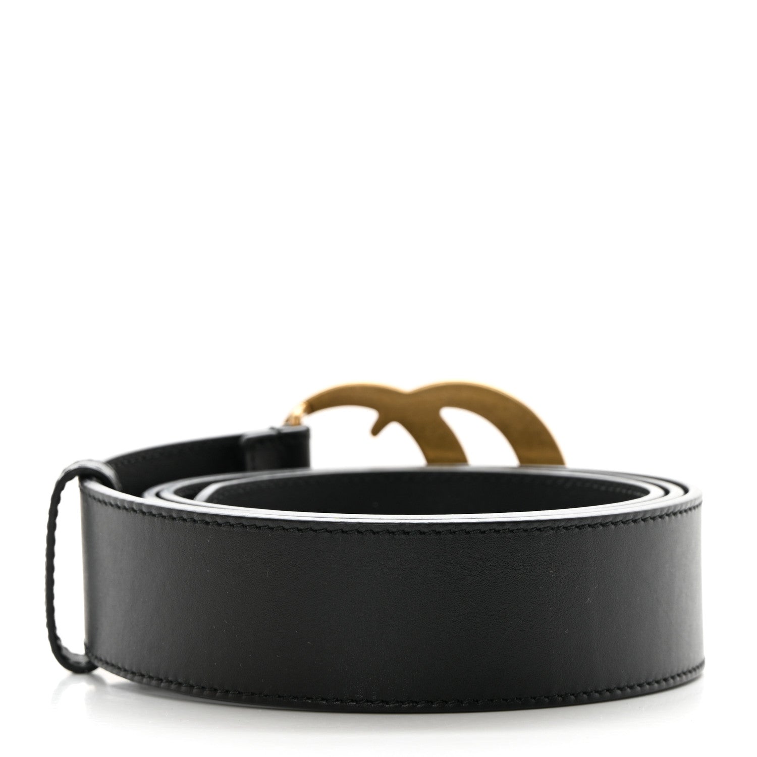 Gucci Calfskin Double G 40mm Belt 100 40 Black 2 of 6