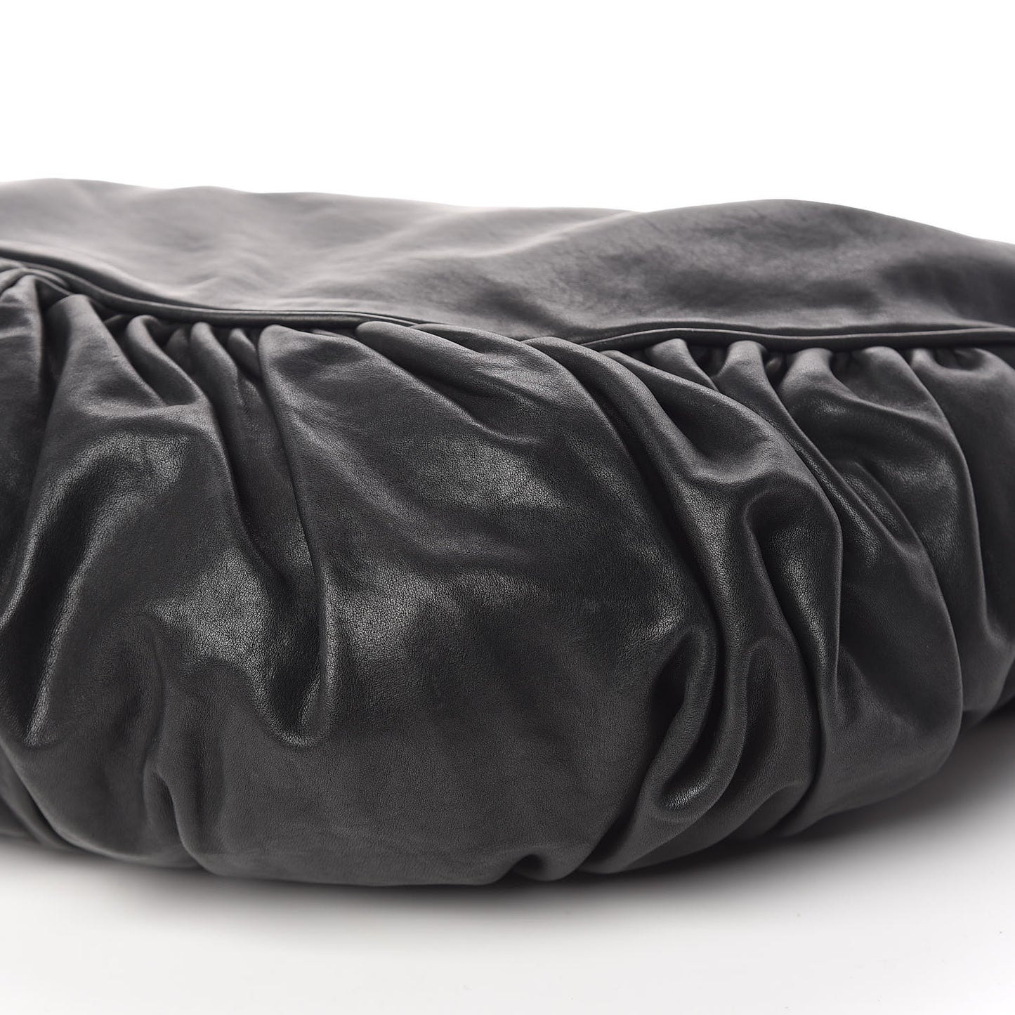 Calfskin XXL Gypsy Hobo Black