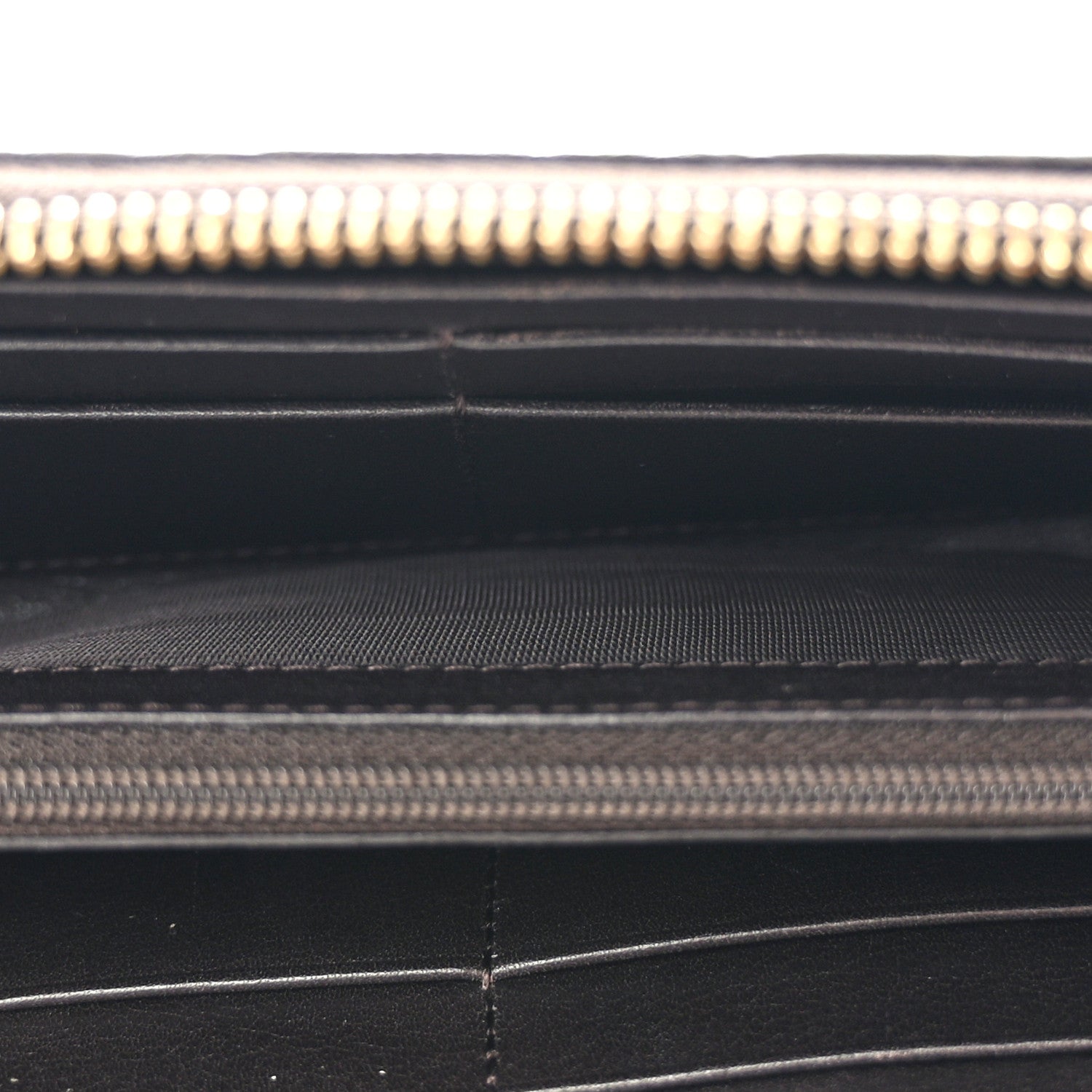 Gucci Guccissima Vitello Tender Donna Long Wallet Testa di Moro 5 of 13