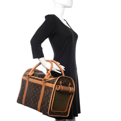Louis Vuitton Monogram Sac Chien 40 Pet Carrier 2 of 14