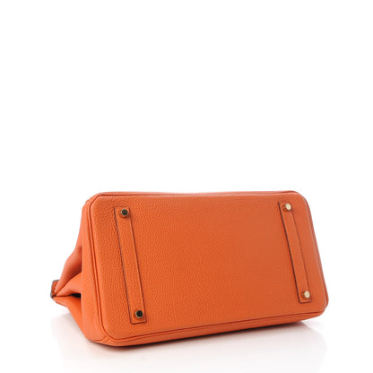 Hermes Togo Birkin 35 Orange 6 of 53