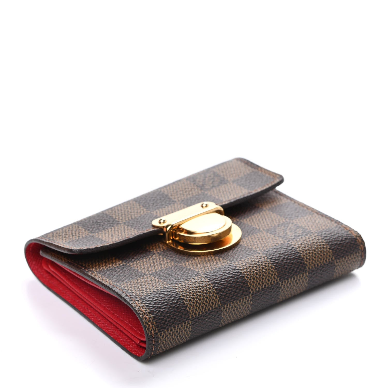 Louis Vuitton Damier Ebene Koala Compact Wallet 4 of 9