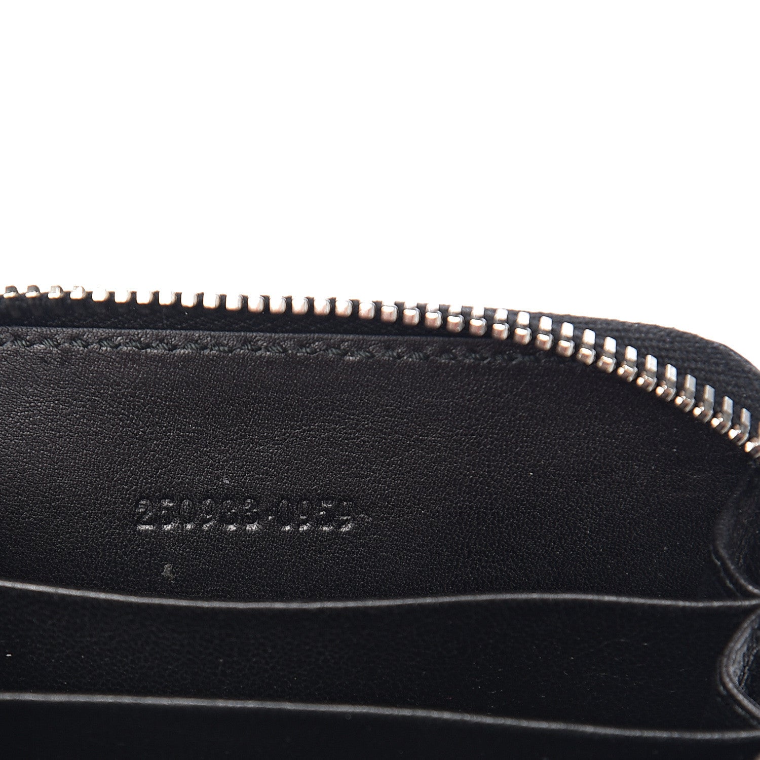 Gucci Crocodile Zip Around Card Case Black 6 of 7