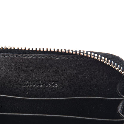 Gucci Crocodile Zip Around Card Case Black 6 of 7
