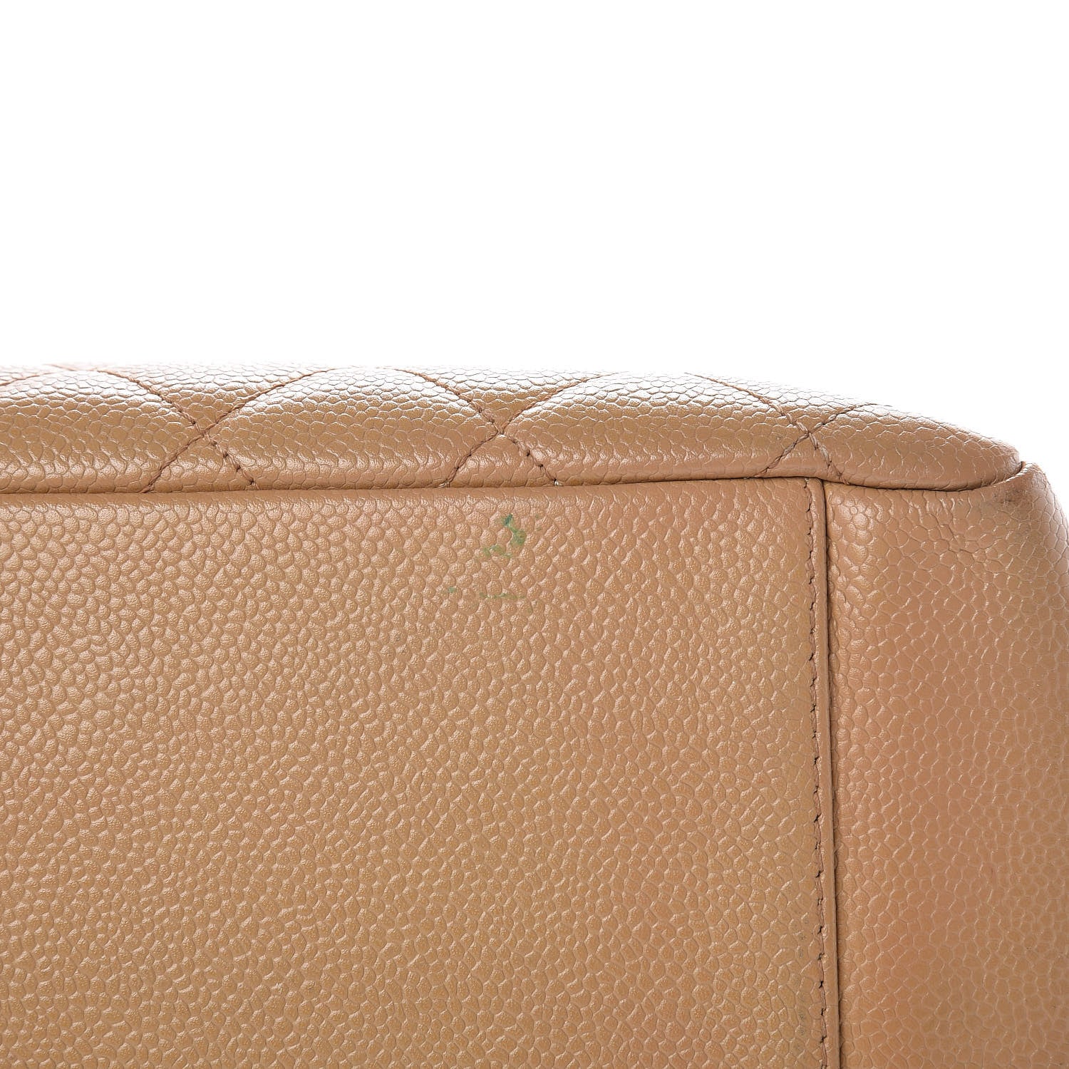 Chanel Caviar Quilted Grand Shopping Tote GST Beige 13 of 15