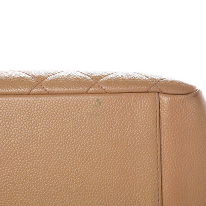 Chanel Caviar Quilted Grand Shopping Tote GST Beige 13 of 15