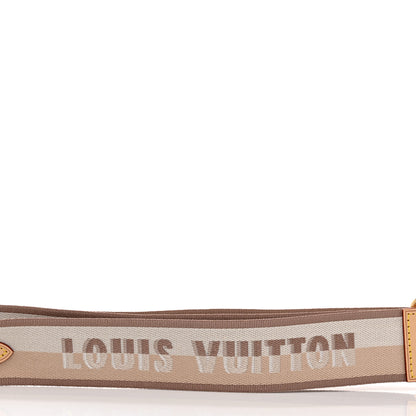 Louis Vuitton Jacquard Speedy Bandouliere 20 Shoulder Strap Beige 3 of 4