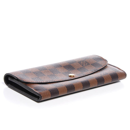 Louis Vuitton Damier Ebene Emilie Wallet 4 of 8