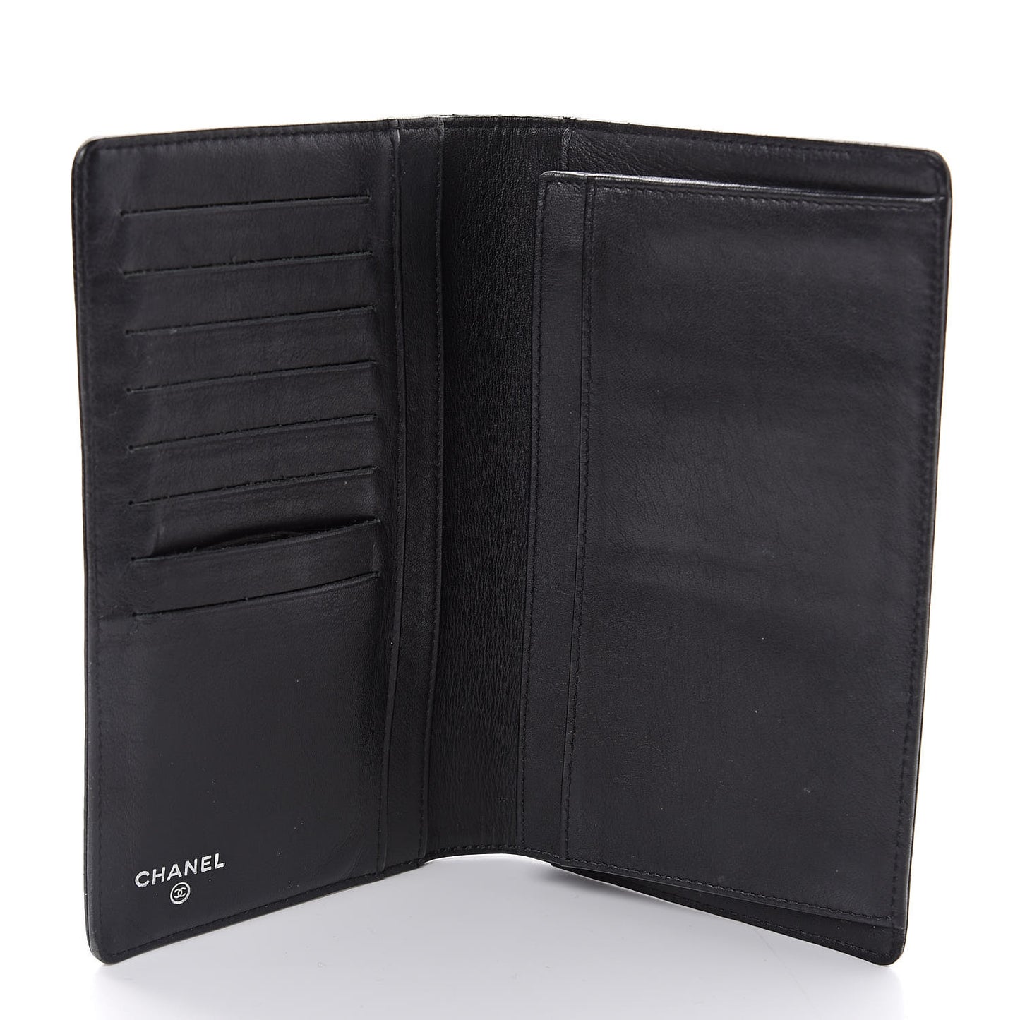 Caviar Timeless CC Yen Wallet Black