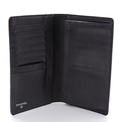 Chanel Caviar Timeless CC Yen Wallet Black 5 of 13