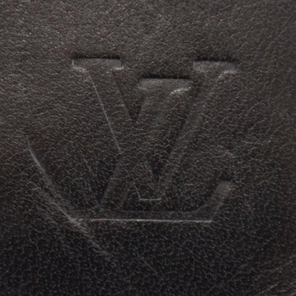 Louis Vuitton Nomade Leather Pocket Organizer Card Holder Black 7 of 8