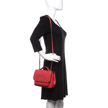 Chanel Caviar Quilted Medium Business Affinity Flap Pink 2 of 11