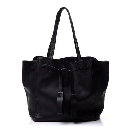 Celine Smooth Calfskin Small Tassel Cabas Phantom Black 1 of 13