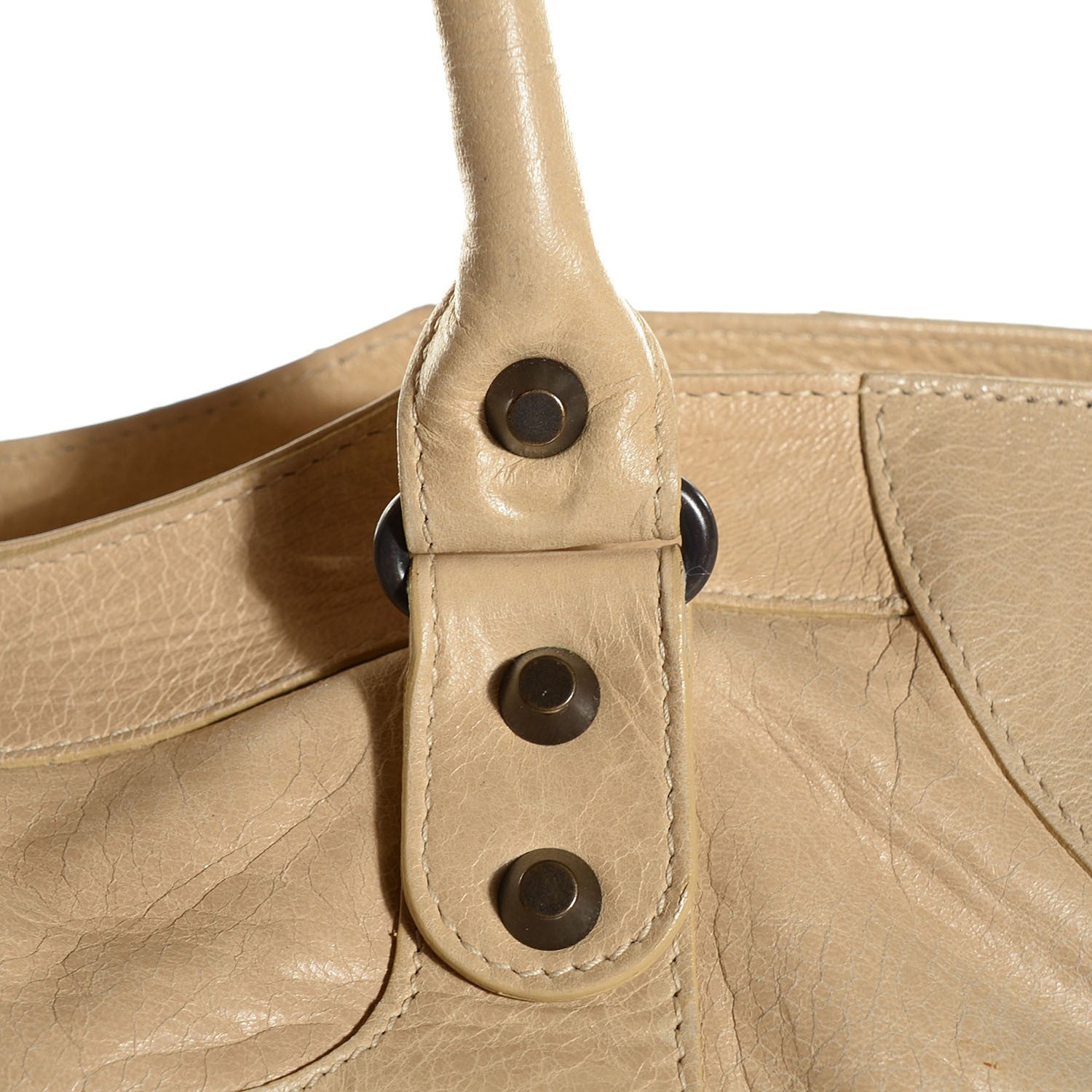 Balenciaga Agneau Classic Hardware Part Time Sahara 8 of 14