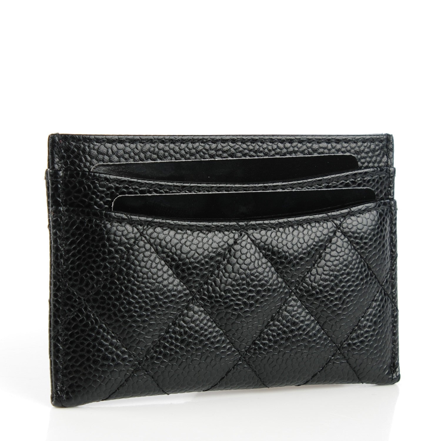 Chanel Caviar Quilted Card Holder Black 3 of 7