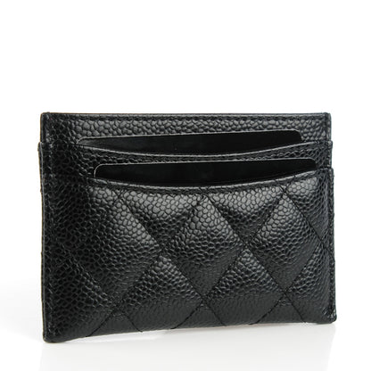 Chanel Caviar Quilted Card Holder Black 3 of 7