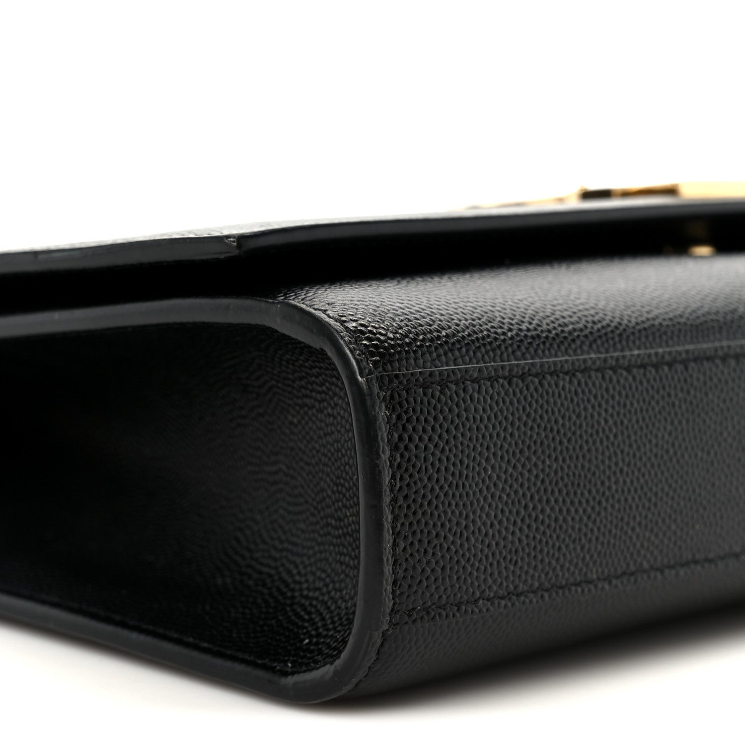 Saint Laurent Grain De Poudre Medium Classic Monogram Kate Satchel Black Black 10 of 11