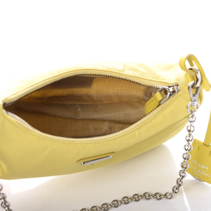 Prada Nylon Saffiano Re-Edition 2005 Shoulder Bag Ananas 5 of 8