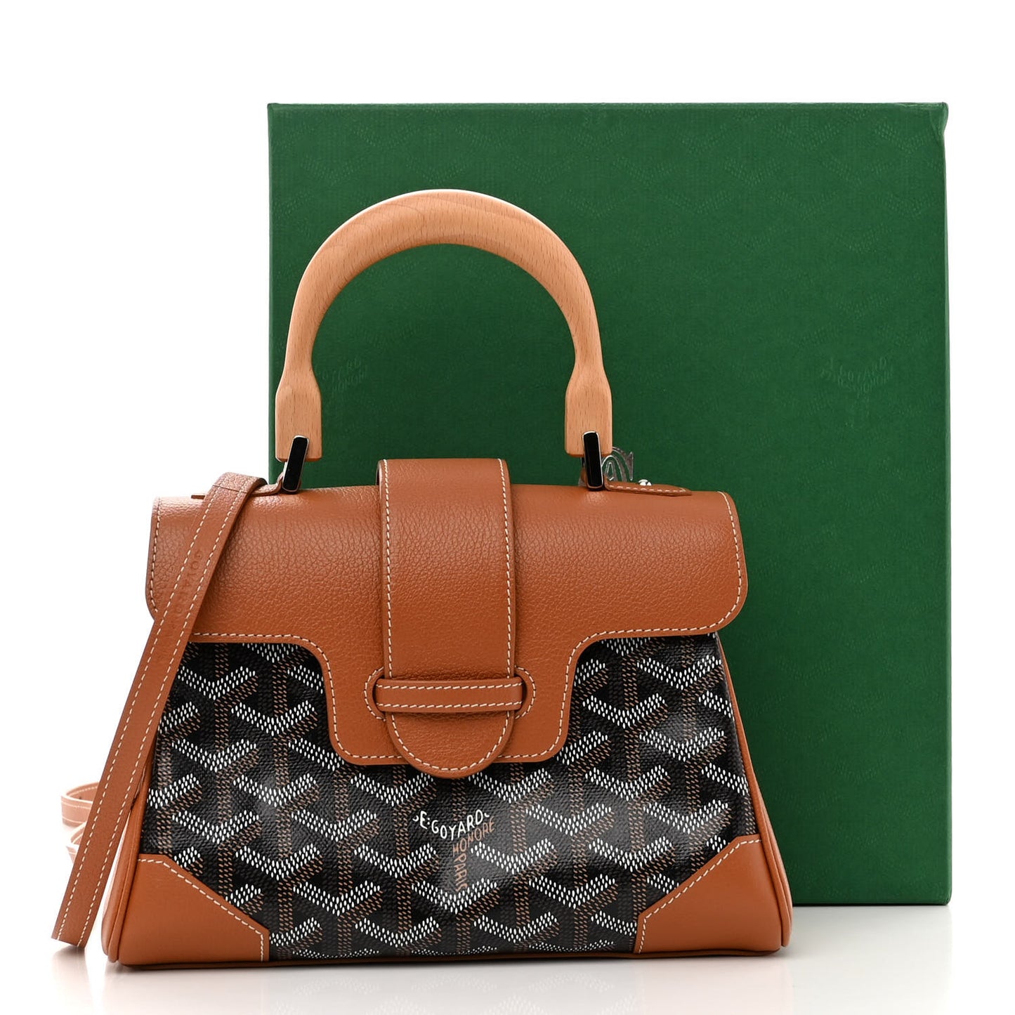 Goyardine Mini Saigon Black Gold