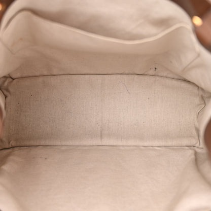 Gucci Monogram Horsebit 1955 Tote Bag Beige Brown Sugar 5 of 12
