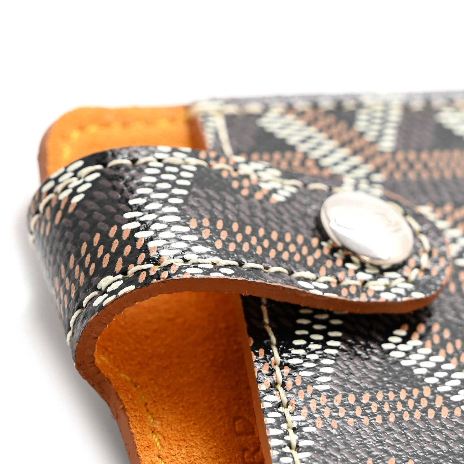 Goyard Goyardine Sunglass Case Black Gold 8 of 9
