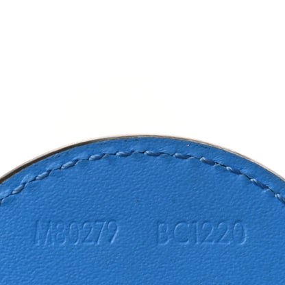 Louis Vuitton Vernis Valentine Heart Bag Charm Key Ring Fuchsia Light Blue 4 of 4