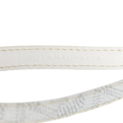 Goyard Goyardine Sesame Key Holder White 3 of 5