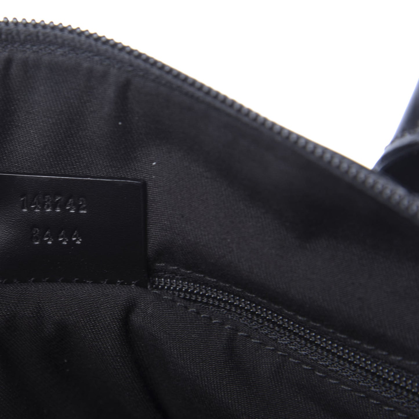 Nylon Monogram Tote Bag Black