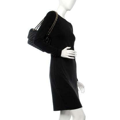 Chanel Caviar Quilted Medium Double Flap Black 2 of 9