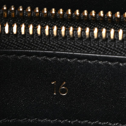 Celine Satinated Calfskin Small 16 Top Handle Bag Black 6 of 10