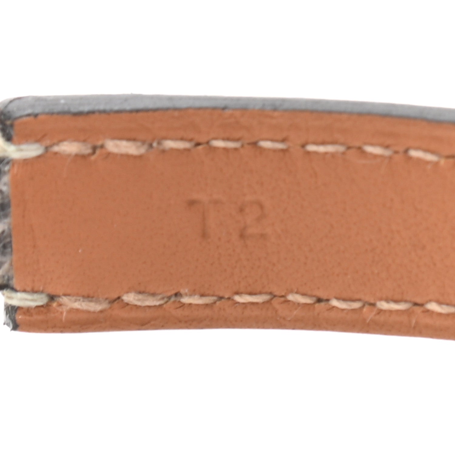 Hermes Lizard Rivale Double Tour Bracelet T2 Ombre 6 of 7